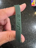 New York Jets NFL Team Logo and Colors Adult Mylar Wristbands Bracelets 3 Pack by Forever Collectibles