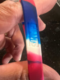 Forever Collectibles New York Giants Adult Mylar NFL Team Logo + Color 3pk Wristbands Bracelet