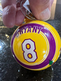 Los Angeles Lakers rare Kobe Bryant collectible bulb ornament Foco