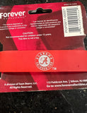 Alabama Crimson Tide wide NCAA wristband bracelet.