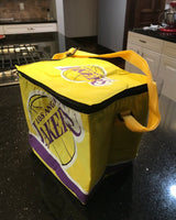 Los Angeles Lakers NBA Team Logo 12 Pack Size Lunch Bag by Forever Collectibles