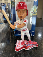 Philadelphia Phillies rare 2013 pennant base Carlos Ruiz bobblehead low mintage