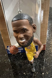 Los Angeles Lakers 2020 NBA Championship xmas ornament featuring superstar LeBron James