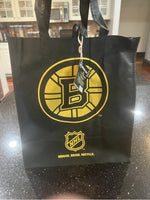 Boston Bruins team logo commerative recycle bag NHL. New condition never used .