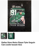 Dallas Stars retro player Tyler Seguin can cooler 12 oz.