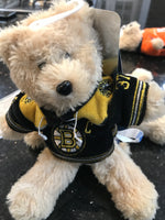 Zedano Chara Boston Bruins NHL Jersey Bear is a stuffed animal representing the Boston Bruins team in the National Hockey League (NHL).
