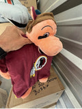Washington Redskins (now known as the Washington Commanders) mascot drawstring backpack