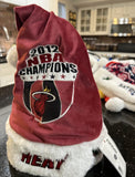 Miami Heat officially licensed 2012 NBA Championship Logo Plush Commemorative Adult Santa Hat