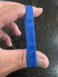 Los Angeles Dodgers Mlb 3 pk silicone adult wristbands Dodger Blue