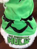 The incredible Hulk Marvel Heroes adult Santa hat.

New with tags