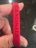 Arizona Cardinals Adult Mylar NFL Team Logo + Color 3pk Wristbands Bracelet by Forever Collectibles