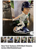 New York Yankees 2010 Mark Teixeira Action MLB Bobblehead.helmet base