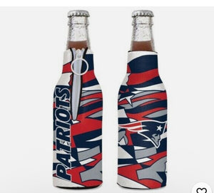 New England Patriots Limited Bottle cooler. Condition is New. Shipped with USPS First Class Package.