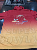 Kansas City Chiefs Super Bowl 6 Champions NFL Hooded T shirt Size mens made by foco.
100% polyester.