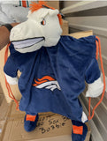 Denver Broncos NFL drawstring backpack mascot Childrens