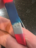 New England Patriots Adult Mylar NFL Team Logo + Color 3pk Wristbands Bracelet by Forever Collectibles