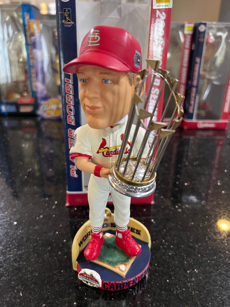 St. Louis Cardinals Chris Carpenter 2006 World Series Champions Trophy bobblehead