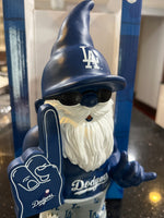 Los Angeles Dodgers Cool Fan Blue and White Team Logo 10 Inch Garden Gnome