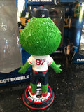 Wally the mascot of the Boston Red Sox 2013 World Series bobblehead, manufactured by Forever Collectibles.