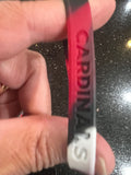 Arizona Cardinals Adult Mylar NFL Team Logo + Color 3pk Wristbands Bracelet by Forever Collectibles