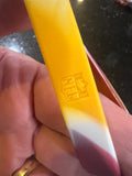 The Washington Redskins Adult Mylar NFL Team Logo + Color 3pk Wristbands Bracelet is a set of three wristbands featuring the iconic team logo and colors of the Washington Commanders.