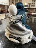 Philadelphia Eagles team logo adult Plush santa hat.