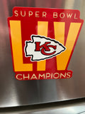 Kansas City Chiefs Super Bowl LIV Champions logo magnet