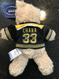 Zedano Chara Boston Bruins NHL Jersey Bear is a stuffed animal representing the Boston Bruins team in the National Hockey League (NHL).