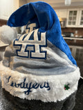 Los Angeles Dodgers MLB Team Logo Plush Adult Santa Holiday Hat