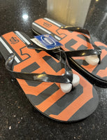 San Francisco Giants MLB big Logo mens size XL flip flops foco.

New with tags.