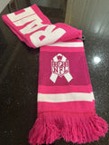 Oakland Raiders Breast Cancer Awareness Pink NFL Team Scarf