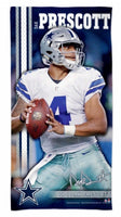 Dak Prescott Dallas Cowboys NFL 30x60 beach towel