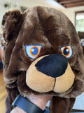 Chicago Bears NFL team mascot plus dangle hat