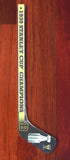 Boston Bruins rare Stanley Cup mini hockey sticks commemorative set of 3 sticks
