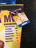Los Angeles Lakers rare 2006-07 Kobe Bryant NBA MVP full size pennant