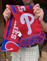 Philadelphia Phillies Striped Team logo mlb adult scarf foco.

New with tags
