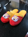 Kansas City Chiefs Super Bowl 54 mens size comfy slippers