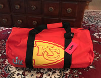 Kansas City Chiefs NFL Super Bowl LIV Commemorative Duffel Bag by Forever Collectibles