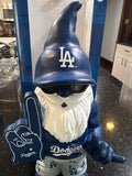 Los Angeles Dodgers Cool Fan Blue and White Team Logo 10 Inch Garden Gnome