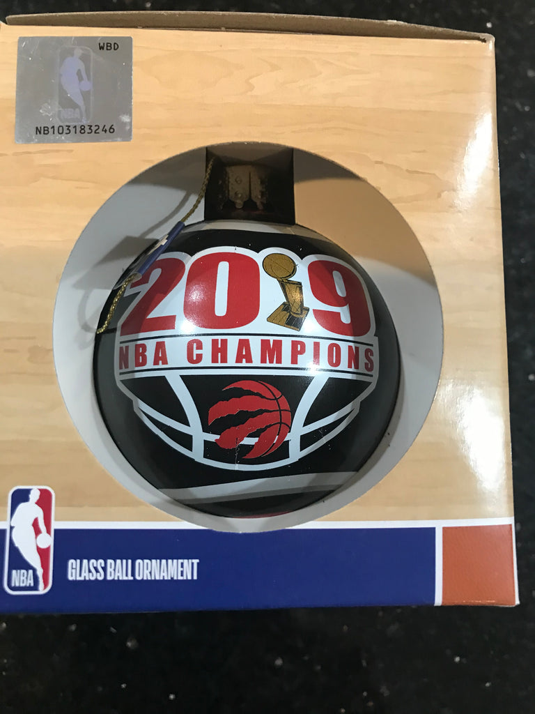 Toronto Raptors 2019 NBA Champions Official Bulb Ornament
