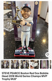 Steve Pearce Boston Red Sox Bobble Head 2018 World Series Champions and MVP Trophy MLB