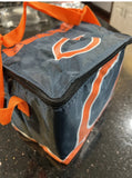 Chicago Bears big logo 6pack insulated lunch bag NFL.