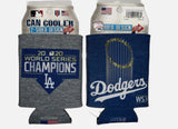 Los Angeles Dodgers 2020 World Series Championship 12oz can cooler koozie. 1 can cooler 2 sided
