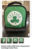 Boston Celtics NBA duel compartment lunchbag cooler foco.