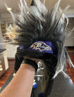 Baltimore Ravens cool NFL troll hair hat from Forever Collectibles