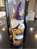 Minnesota Vikings Nfl Thematic Garden Gnome Version 1 Statue. 12 inch