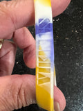Minnesota Vikings NFL Adult Mylar Team Color and Logo Wristbands Bracelets 3pk by Forever Collectibles