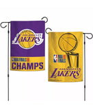 Los Angeles Lakers 2020 NBA Championship garden flag 13x18 inch wincraft