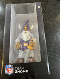 Minnesota Vikings Nfl Thematic Garden Gnome Version 1 Statue. 12 inch
