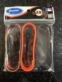 Sf Giants 3 pk silicone adult wristbands. Contains 3 different wristband team colors with one being tie die.